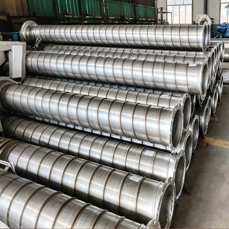 Stainless steel spiral welded pipe