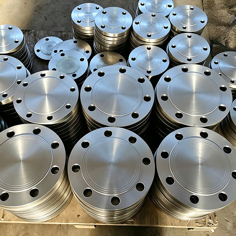 Stainless steel blind flange