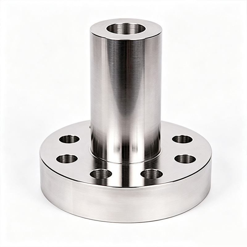 Stainless steel long neck welding flange