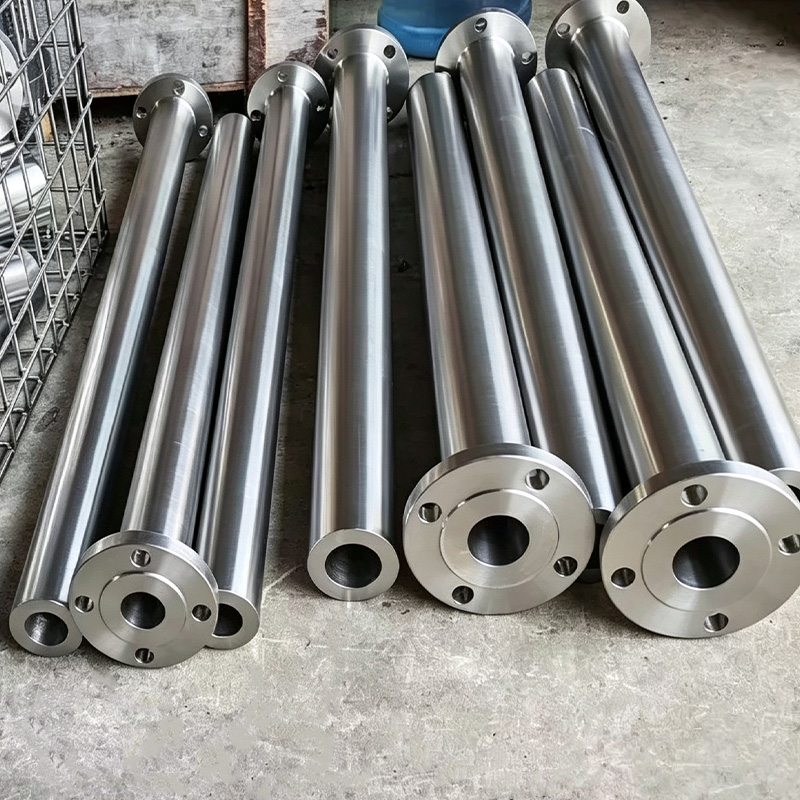 Stainless steel long neck welding flange