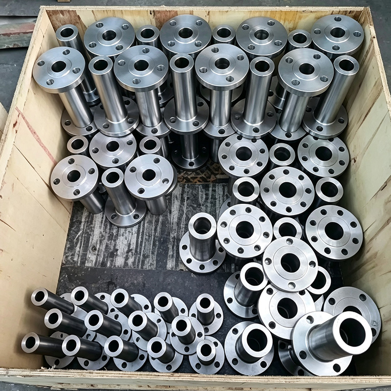 Stainless steel long neck welding flange