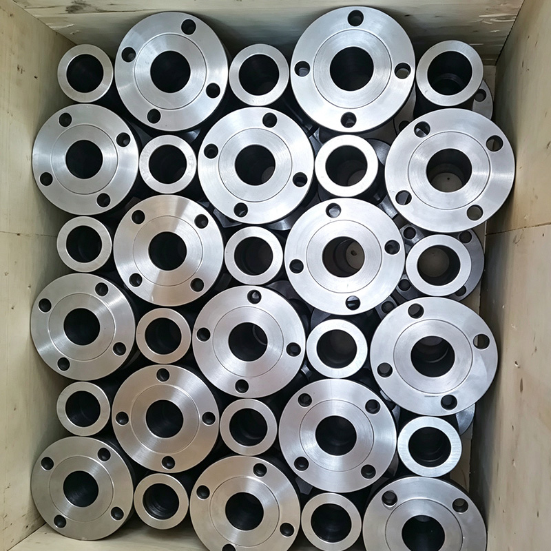 Stainless steel long neck welding flange