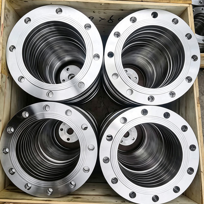Stainless steel threaded flange