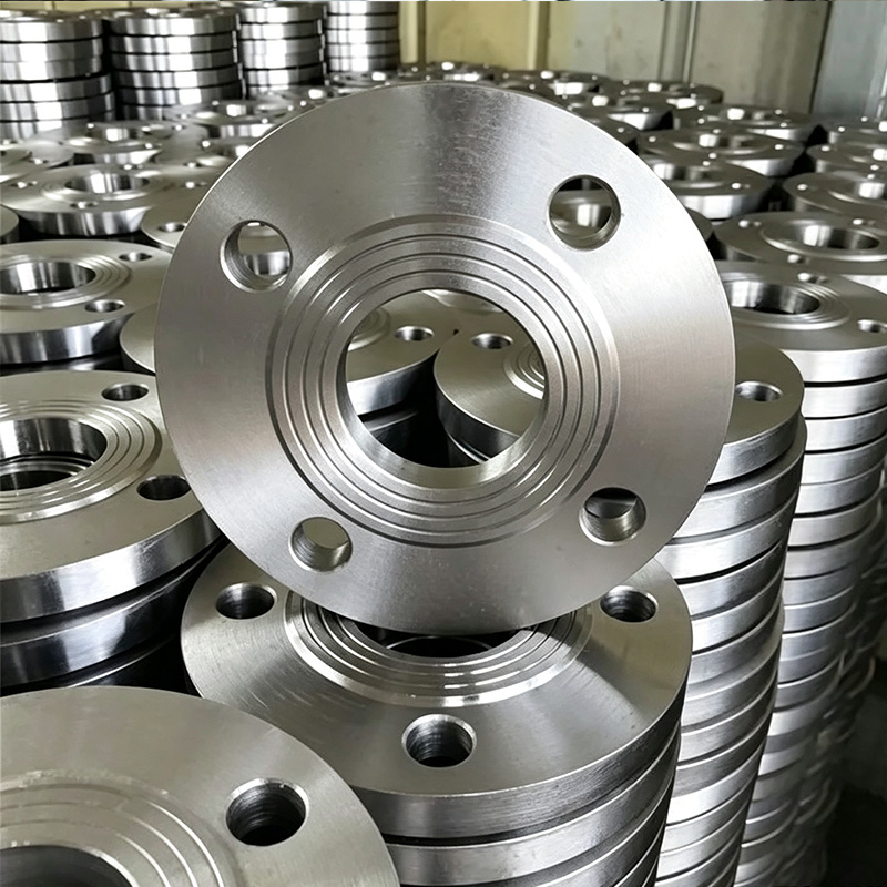Stainless steel threaded flange