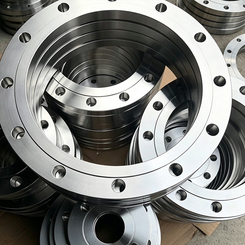 Stainless steel orifice plate throttling flange