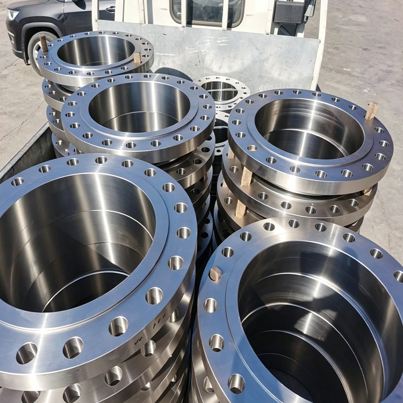 Stainless steel orifice plate throttling flange