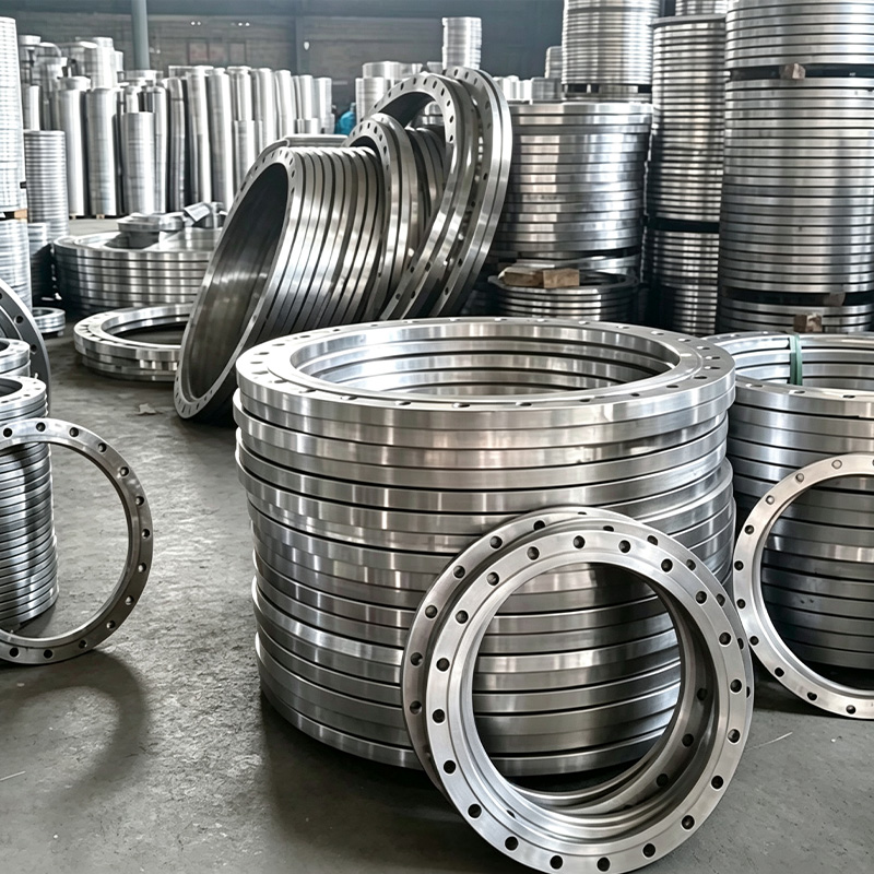 Stainless steel orifice plate throttling flange