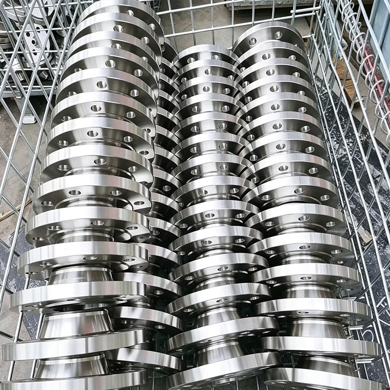 Stainless steel orifice plate throttling flange