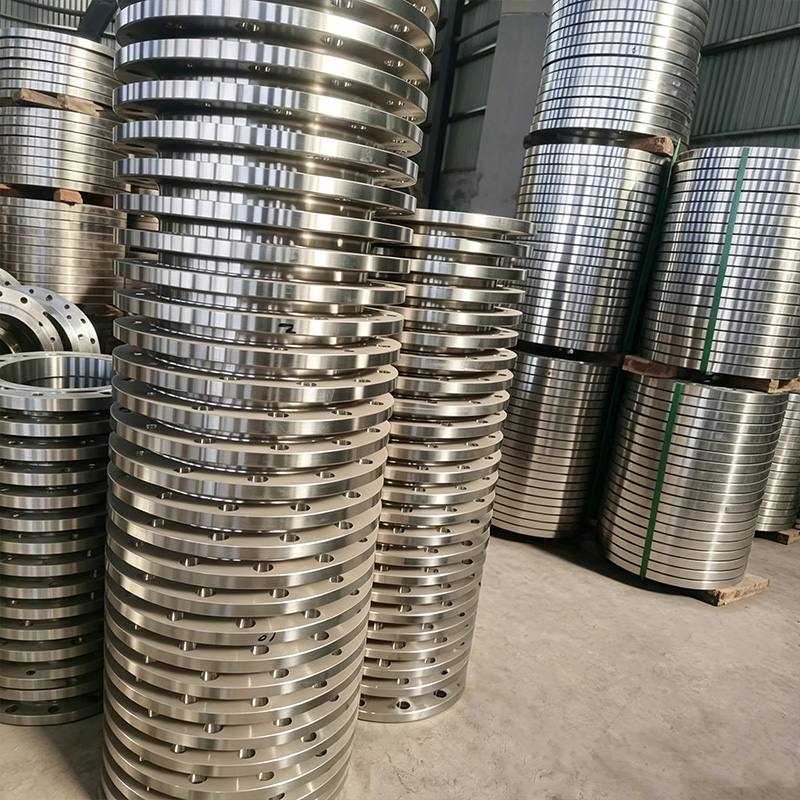 Stainless steel orifice plate throttling flange