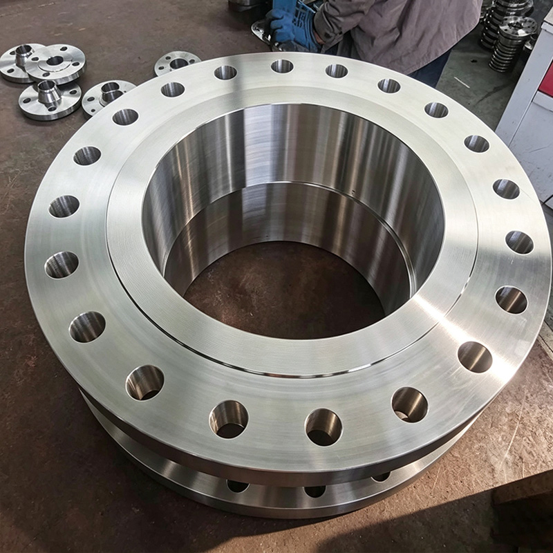 Stainless steel orifice plate throttling flange