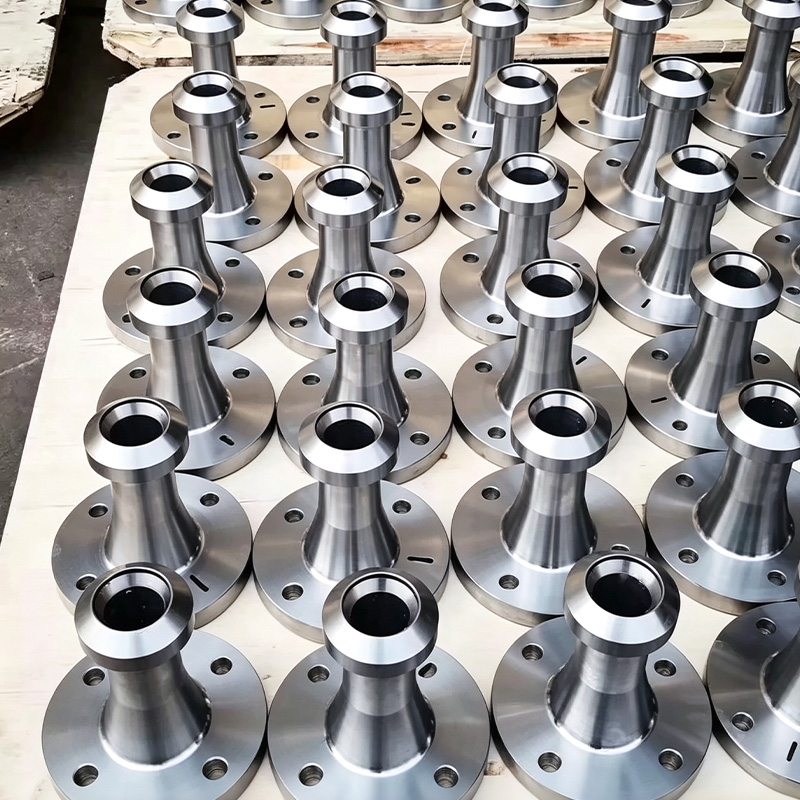 Stainless steel branch flange