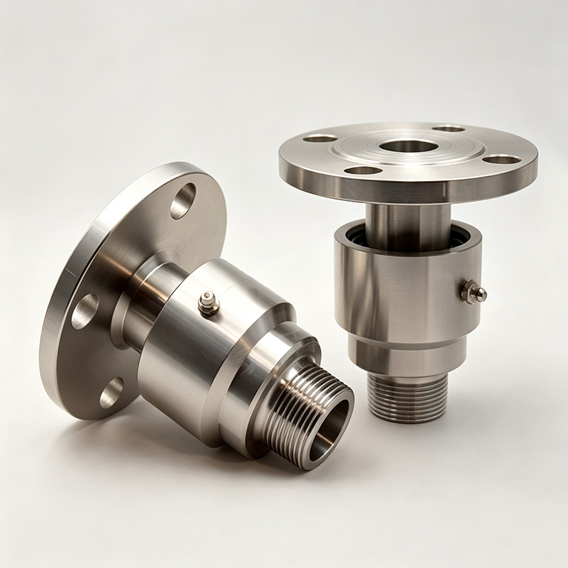 Stainless steel rotating flange