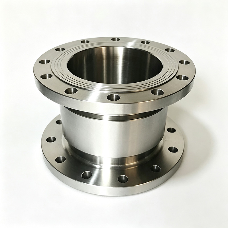 Stainless steel rotating flange