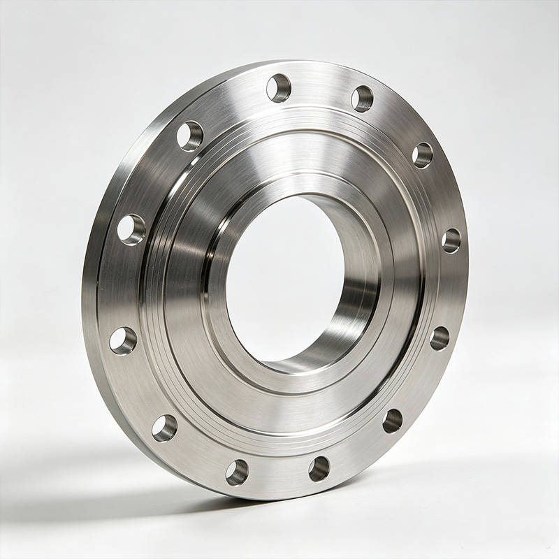 Stainless steel manhole flange