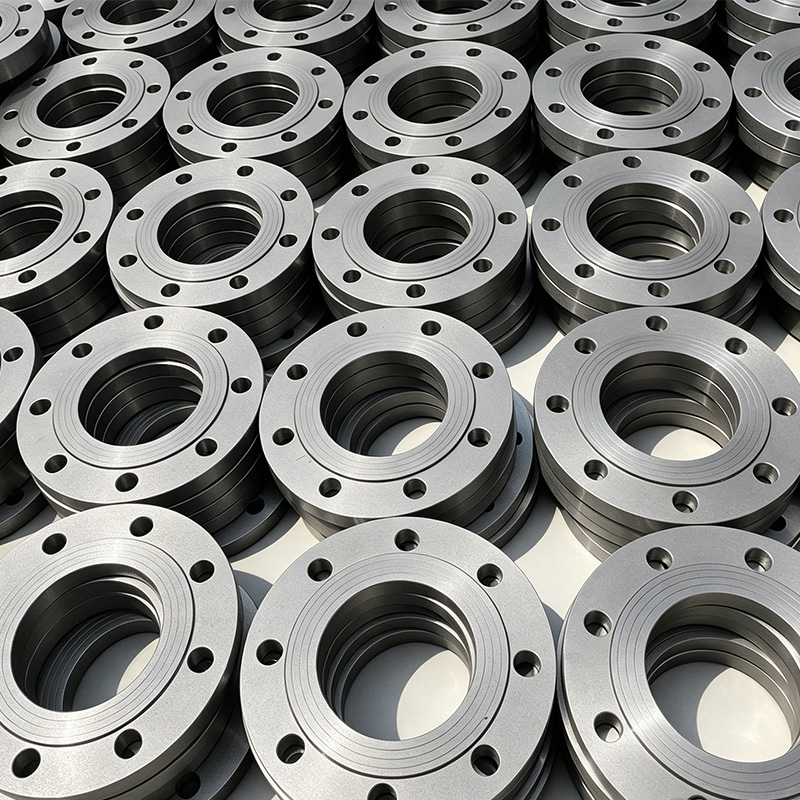 Carbon steel slip-on plate flange