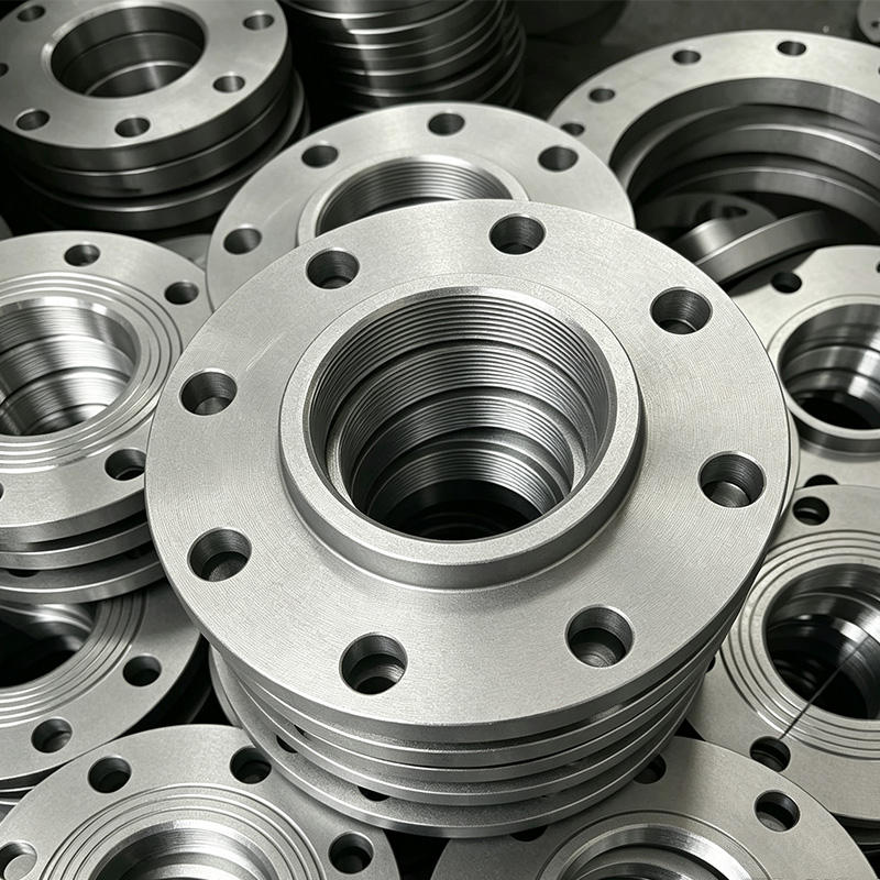 Carbon steel threaded flange