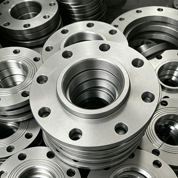 Carbon steel threaded flange