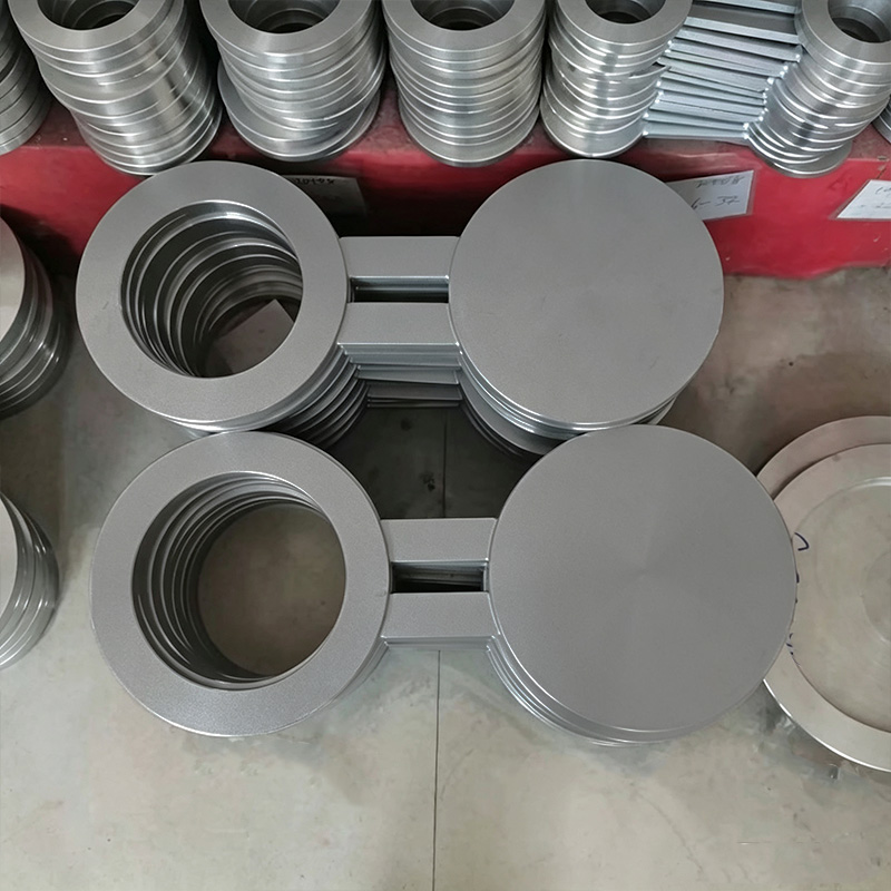 carbon steel figure-eight blind plate