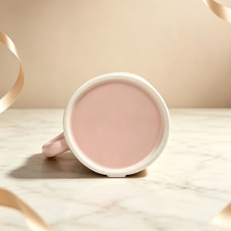 11oz Flower Handle Cup