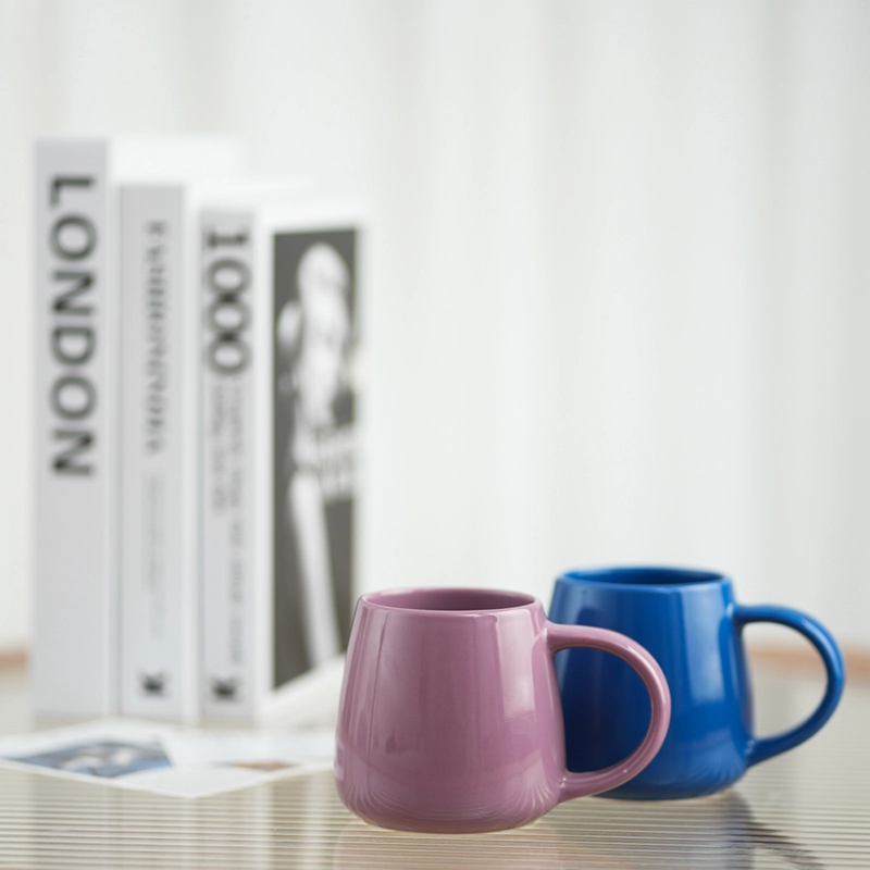 12oz Glossy Large Belly Mug