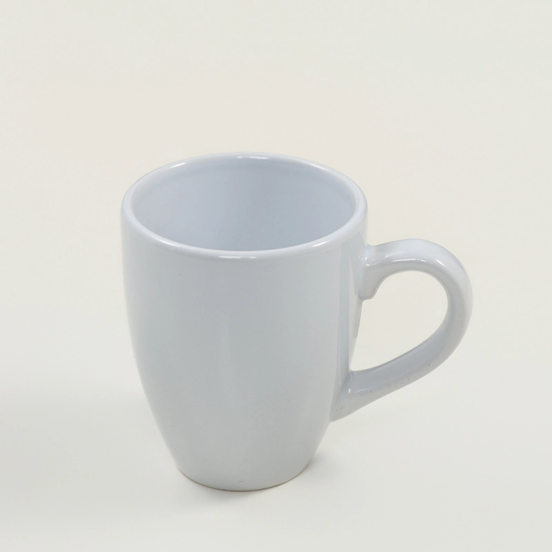 11oz White Waist Drum Cup