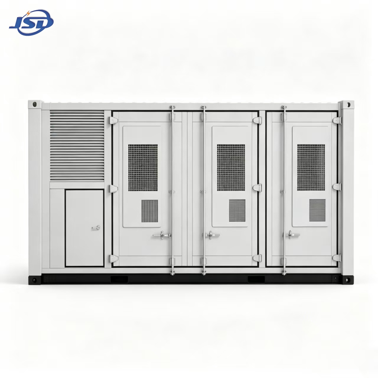 Système de stockage d'énergie en conteneur à refroidissement liquide de 1 MW/2 MWh Système de stockage d'énergie en conteneur à refroidissement liquide de 1 MW/2 MWh