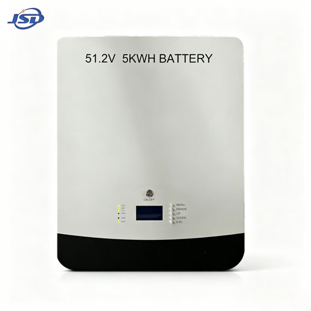 Bateria de Armazenamento de Energia LiFePO4 de 51,2 V para Montagem na Parede Bateria de Armazenamento de Energia LiFePO4 de 51,2 V para Montagem na Parede