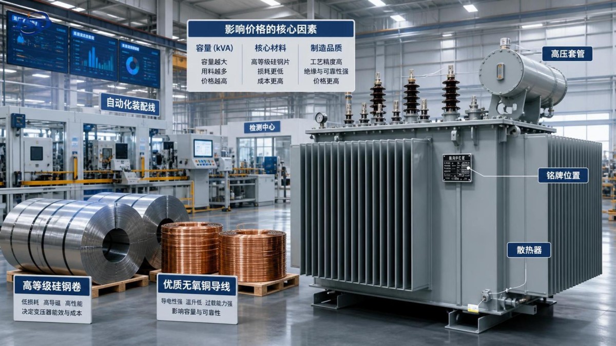 O que determina o preço de um transformador de distribuição de energia? O que determina o preço de um transformador de distribuição de energia?
