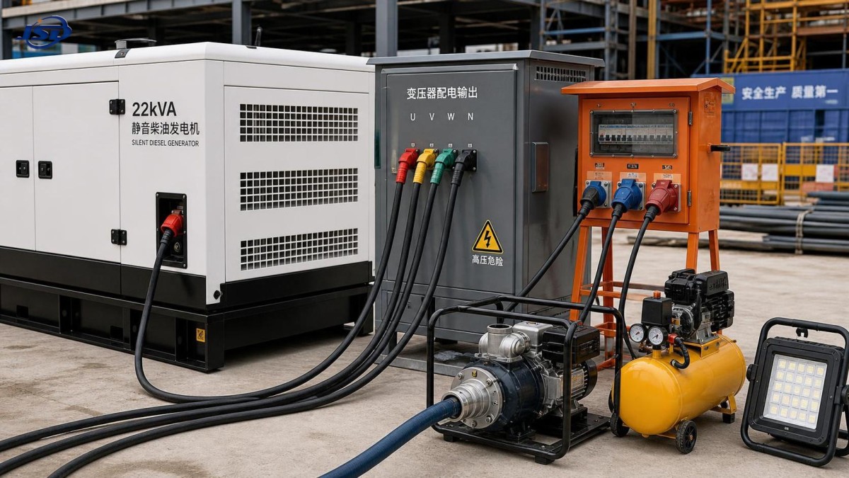 ¿Es suficiente un generador de 22 kVA para arrancar equipos habituales de obra? ¿Es suficiente un generador de 22 kVA para arrancar equipos habituales de obra?