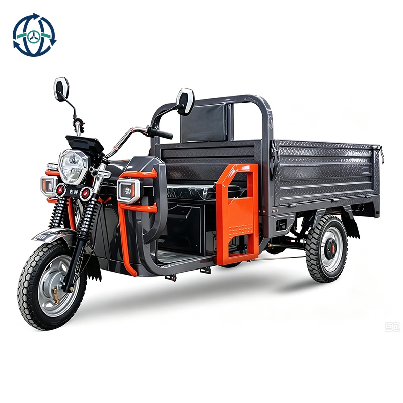 60V 1500W Powerful Electric Tricycle Cargo Trike 3-Wheel Payload 1000kgs Heavy-Duty KingStable Cargo Transportation