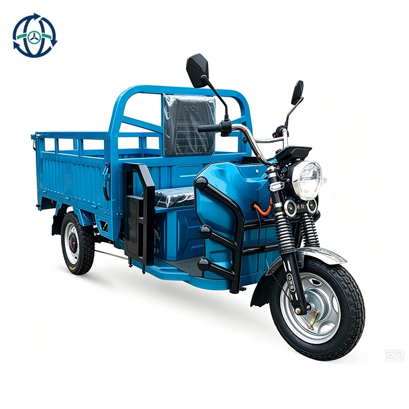 Rugged Off-Road Versatile Cargo Transport Durable Heavy Duty Three-Wheel Utility VehicleElectric Cargo Tricycle
