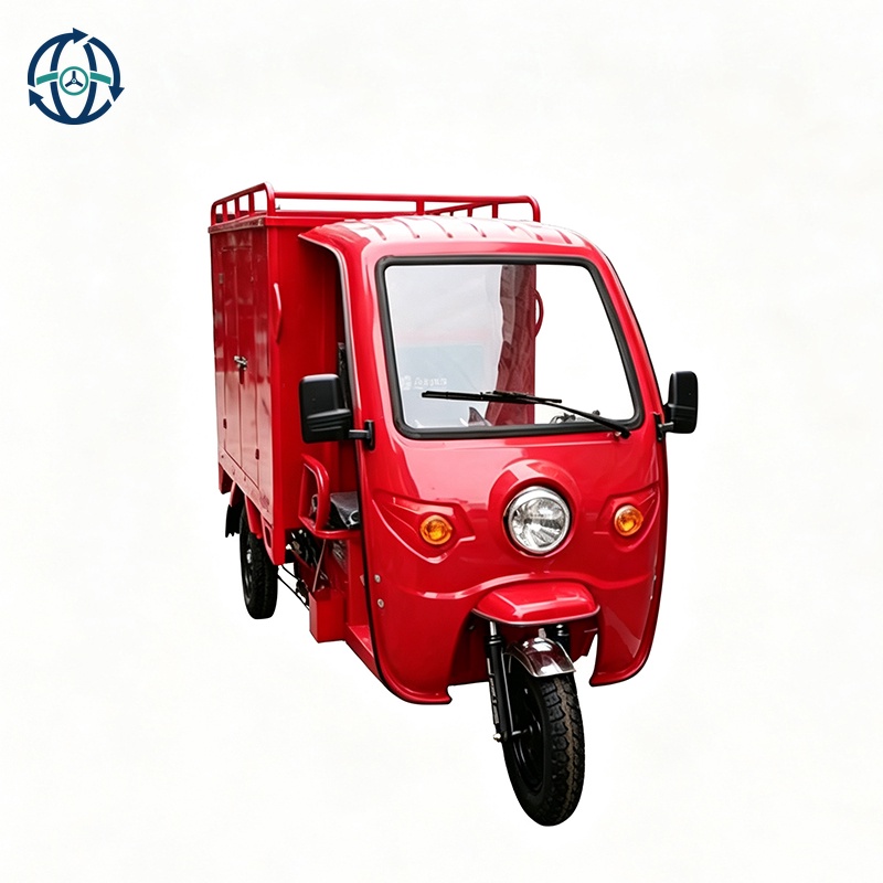 First-hand Supply Closed Waterproof Box Electric Cargo Tricycle Express Delivery LogisticsTrike
