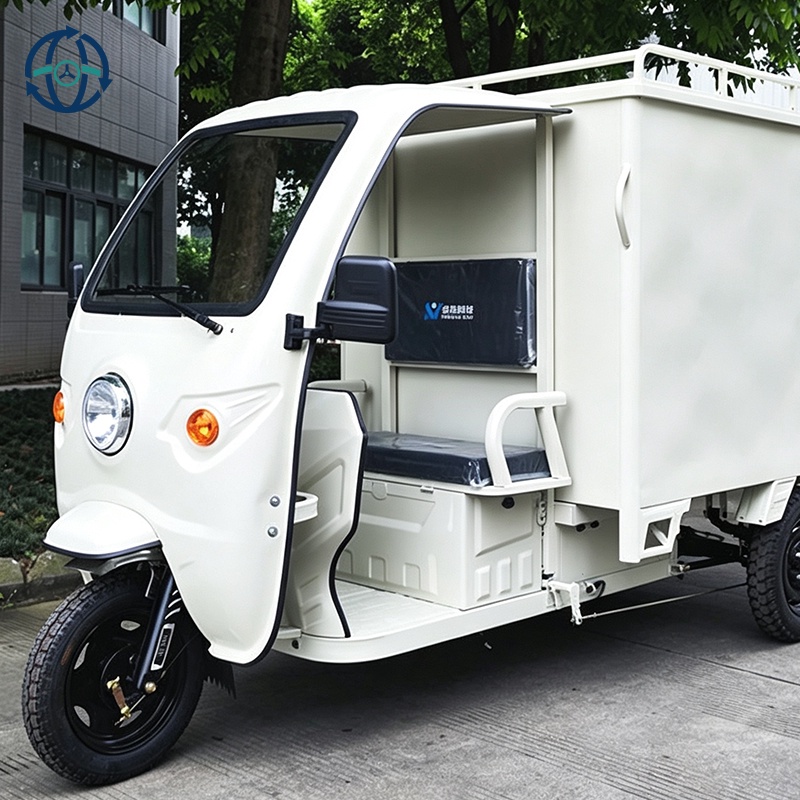 Made in China Cargo Electric Delivery Tricycle | Courier, Food & Takeaway Delivery| DeliveryCargo Box Tricycle for OEM/ODM