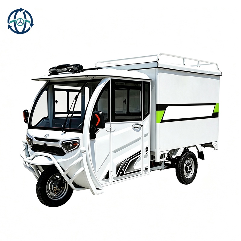 Commercial Express Delivery Vehicle Motorized 3 Wheel Electric Tricycle /e-rickshaw forExpress