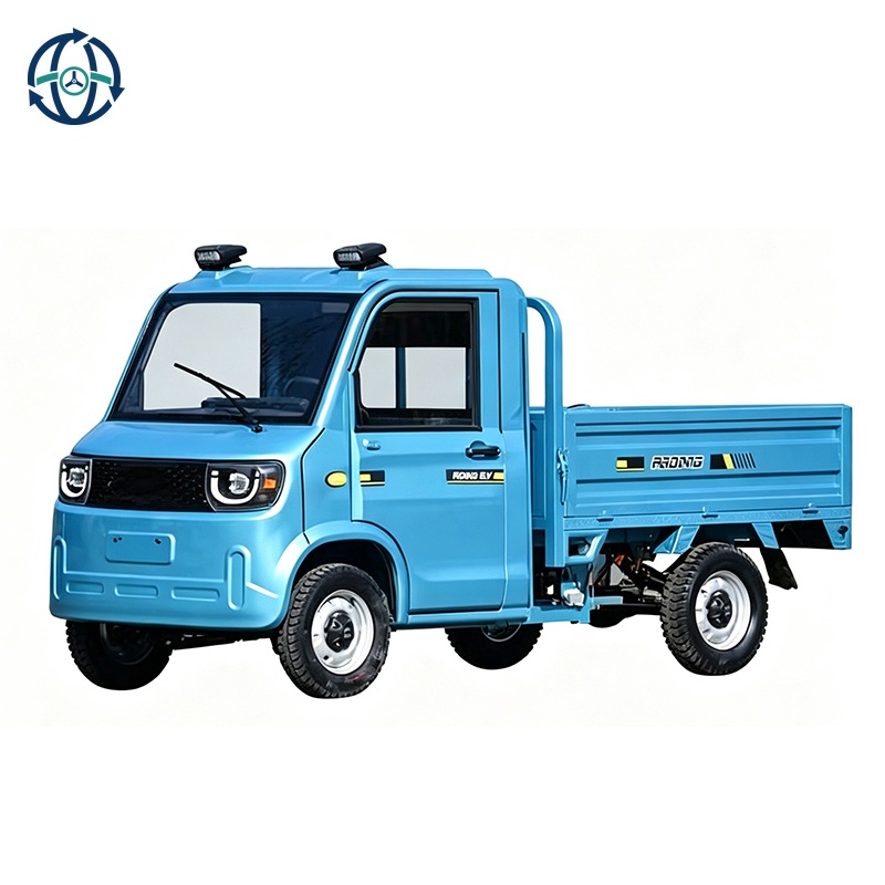 Factory Direct Sale New 4-Wheel Electric Delivery Mini Cargo Pickup for Family Logistics Adults 4-Wheel Electric Delivery Car