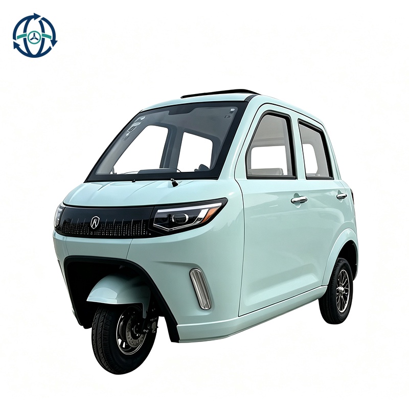 Lightweight Enclosed Electric Three Wheeler for Senior Mobility and Urban Short Distance TravelUse