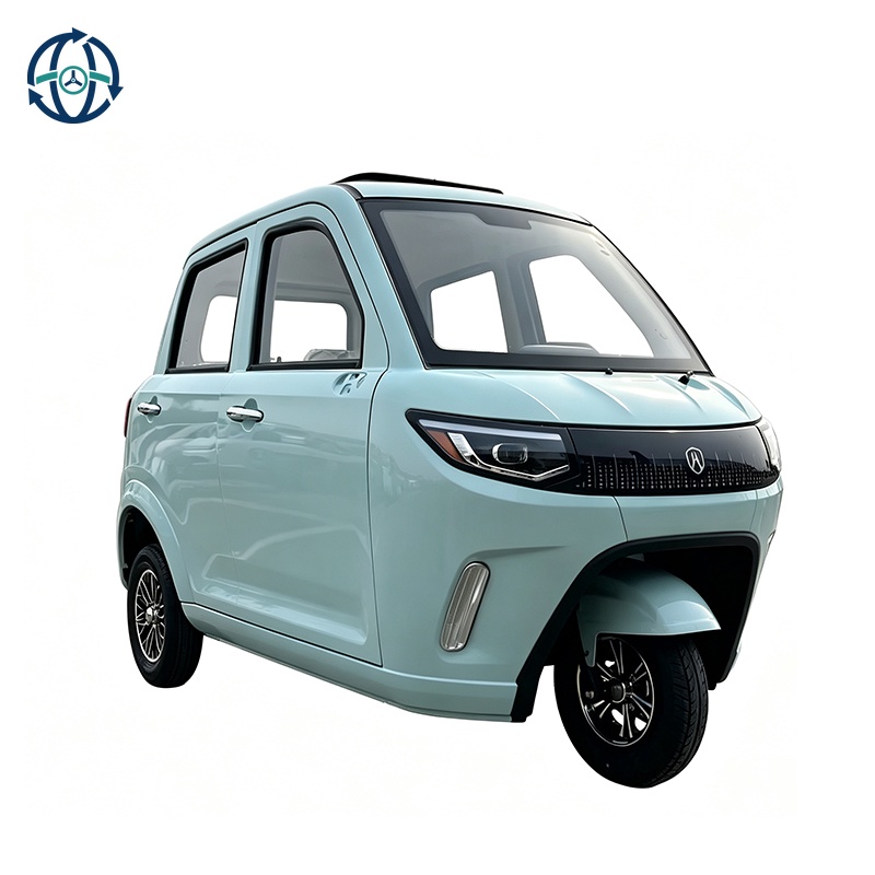 Lightweight Enclosed Electric Three Wheeler for Senior Mobility and Urban Short Distance TravelUse