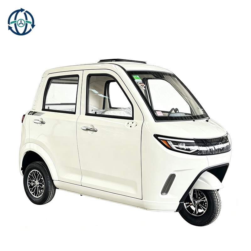 Lightweight Enclosed Electric Three Wheeler for Senior Mobility and Urban Short Distance TravelUse