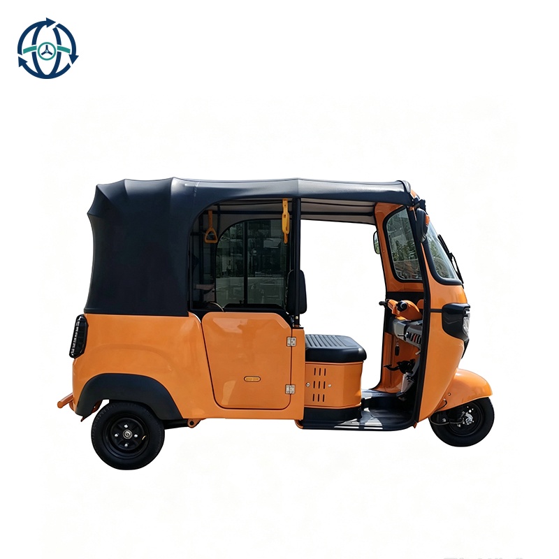 Ex-factory Price High Power 60V Open-Body Electric Passenger Tricycle Urban Taxi Tuk Tuk Three Wheeler for Passenger Transport