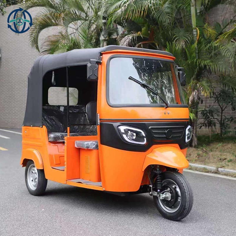 China New Fashion Tuk-tuk, Bajaj Style Motorcycle Rental Tricycle, Open-top Electric Taxi, Cheap Motorcycle