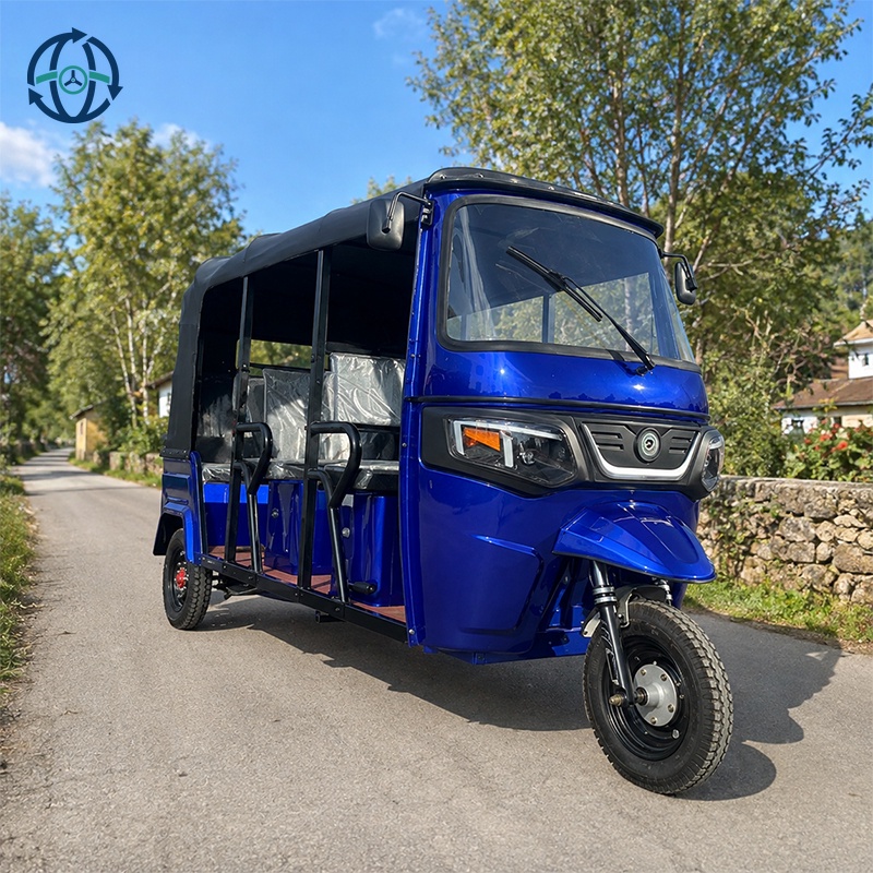 China New Fashion Tuk-tuk, Bajaj Style Motorcycle Rental Tricycle, Open-top Electric Taxi, Cheap Motorcycle