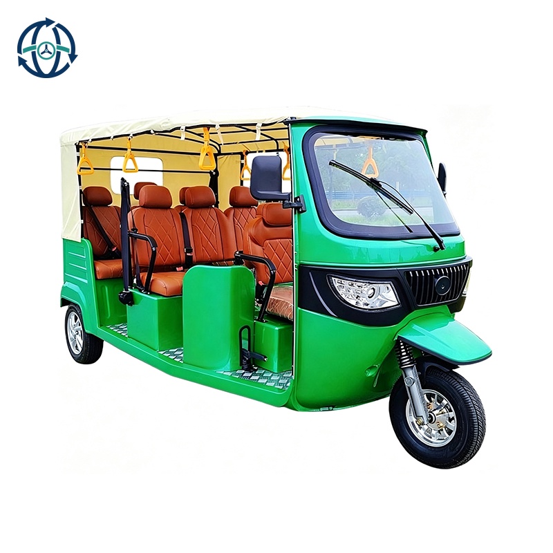 High Quality 4000W/5000W 3-Wheel Tuk Tuk Electric Tuktuk Passenger Tricycle