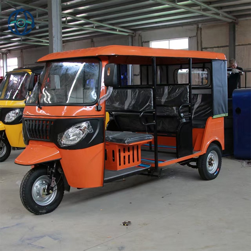 Electric 3 Wheel Tuk Tuk For Passengers Pickup China-tricycle-with-cabin Tuktuk Tricycle For Urbanommute Tuktuk Taxi