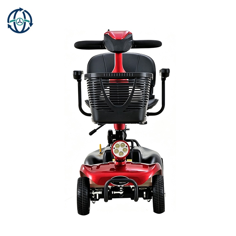 Certified SWEETRICH S1 Lite 24V Outdoor EIderly Electric Mobility Scooter 4-Wheel Offroad Digital Voice Control Foldable Design
