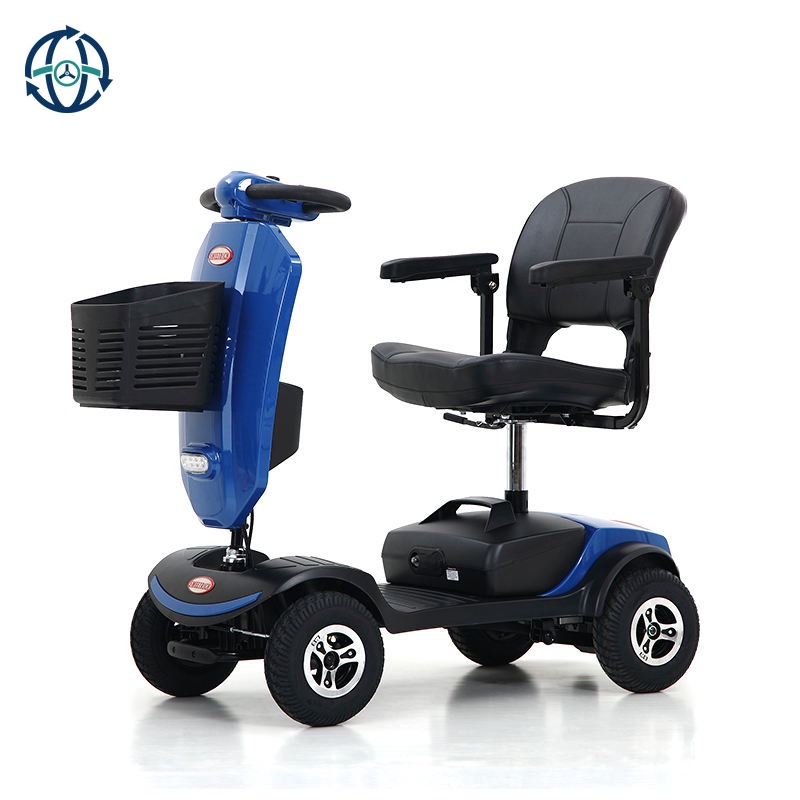 Outdoor 20Okg Load Heavy Duty All Terrain Anti-tilt Wheel Electric Mobility Handicapped Scooters for the Disabled