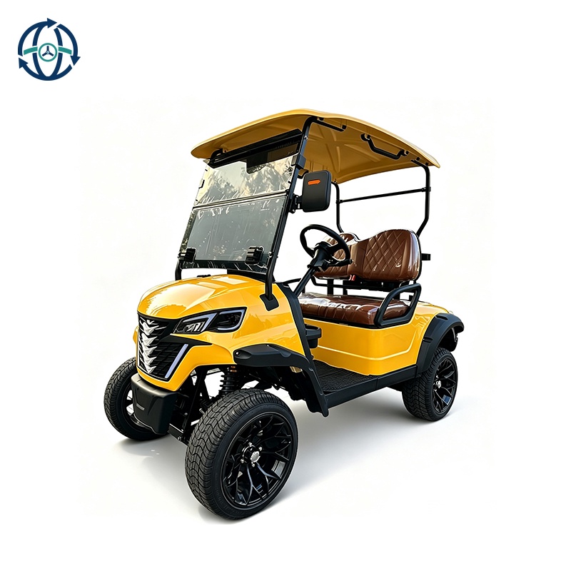 High Performance Off-Road Golf Cart with 2 Seats Custom Free Design Electric Club Car for Sale