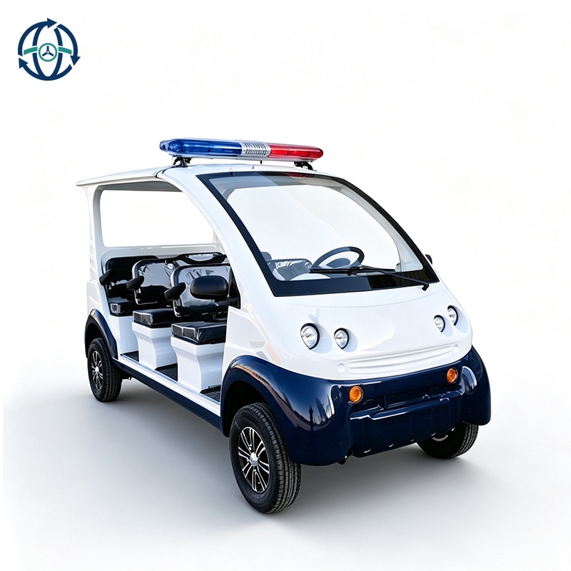 4 Seater Multi-Function Electric Patrol Vehicle Security Patrol Car for Hotel Campus Park Community