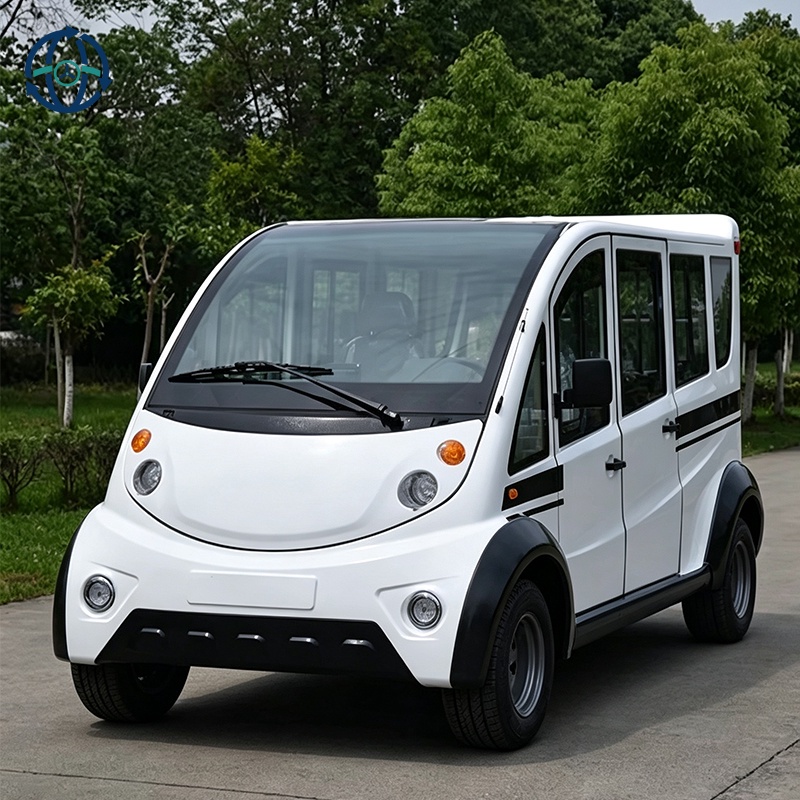 5 Seater Electric Patrol Car for Scenic Area & Resort Property Security Patrol Vehicle