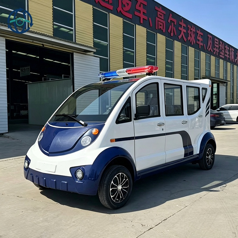 5 Seater Electric Patrol Car for Scenic Area & Resort Property Security Patrol Vehicle