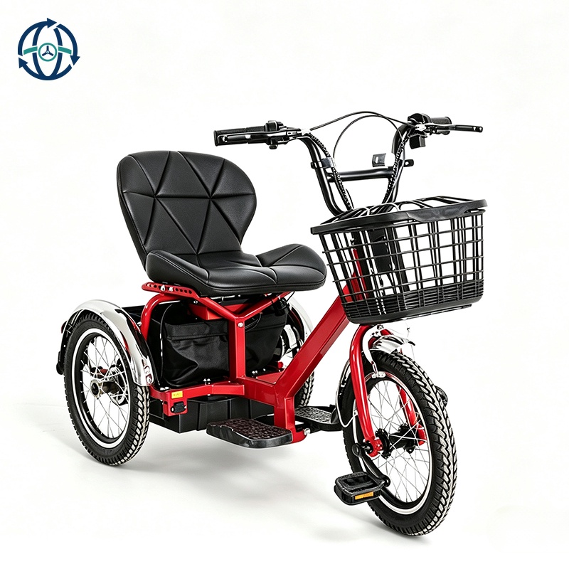 High Quality New High-quality Adult Elderly Commuting Lead-acid  Three-Wheel Bike Scooter Tricycles